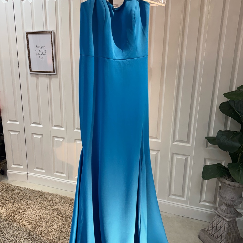 Elegant Blue Gown